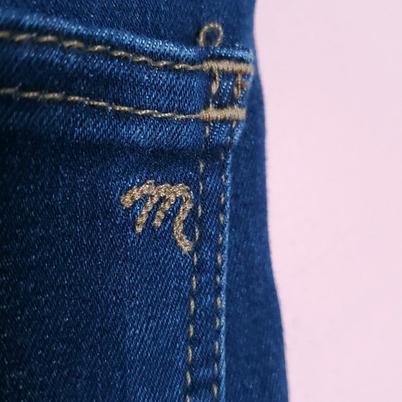 Madewell 10-inch High Waist Skinny Jeans: Button Front Edition In Cassia - Picture 12 of 16